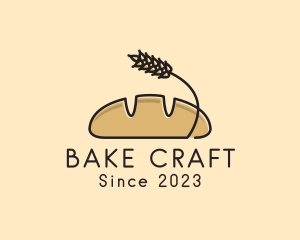 Rustic Wheat Bread logo design