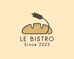 Rustic Wheat Bread logo design