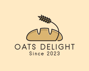 Rustic Wheat Bread logo design