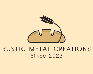 Rustic Wheat Bread logo design