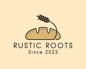 Rustic Wheat Bread logo design