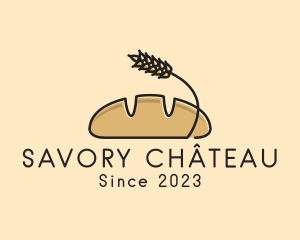 Rustic Wheat Bread logo design