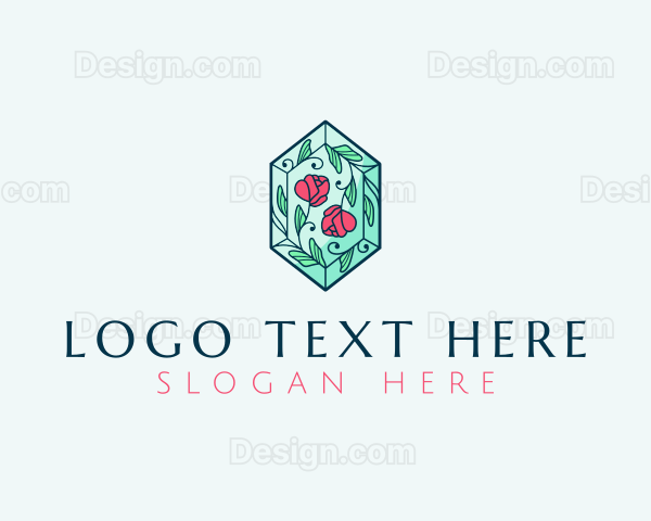 Floral Luxury Jewel Logo