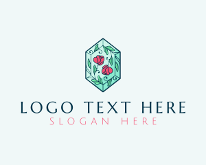 Floral Luxury Jewel logo