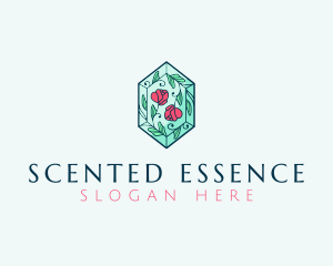 Floral Luxury Jewel logo design