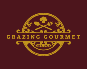 Restaurant Chef Gourmet logo design