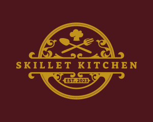 Restaurant Chef Gourmet logo design