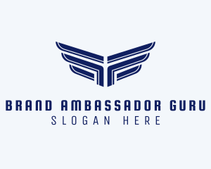 Modern Wings Company logo design