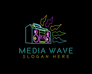 Neon Radio Broadcast logo
