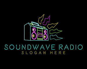Neon Radio Broadcast logo