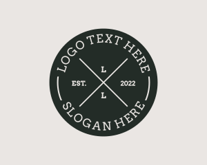 Generic Hipster Brand logo