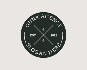 Generic Hipster Brand logo design