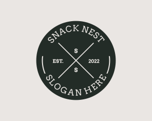 Generic Hipster Brand logo design