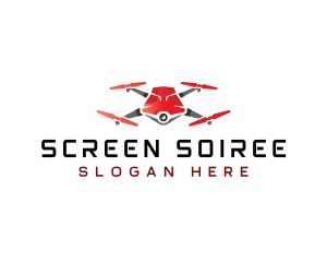 Drone Aerial Photography logo design