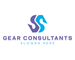 Industrial Construction Consulting logo design