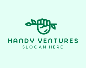 Eco Branch Hand  logo
