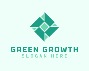 Green Tiles Renovation logo design