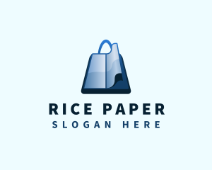 Book Shopping Bag logo design