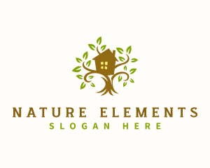 Treehouse Nature Kindergarten logo design