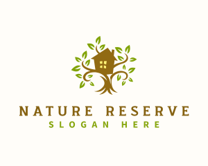 Treehouse Nature Kindergarten logo design