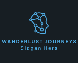 Technology Humanoid Head logo