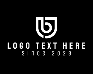 Modern - Modern Shield Letter B logo design
