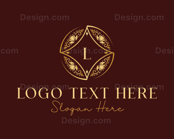 Luxury Ornament Flower Logo