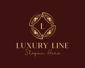 Luxury Ornament Flower logo design