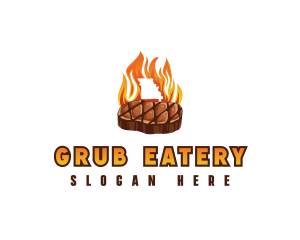 Missouri BBQ Steak logo design