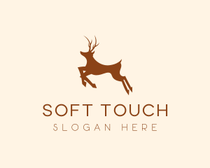 Wild Deer Animal logo design