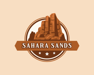 Desert Canyon Mountain logo design