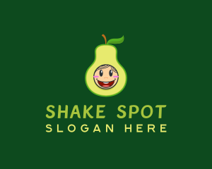  Cute Avocado Fruit logo design