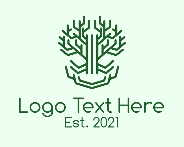 Mangrove Forest logo example 1