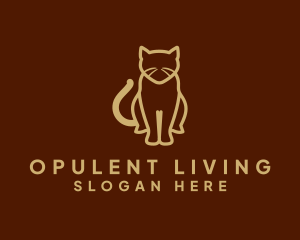 Cat Kitten Animal logo design