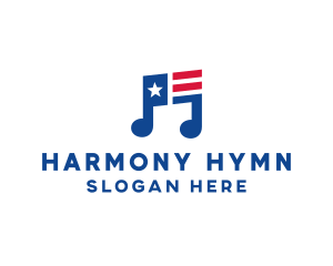 American Musical Note logo