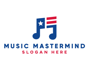 American Musical Note logo