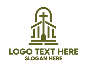 Symbolic - Christian Chapel Cross logo design