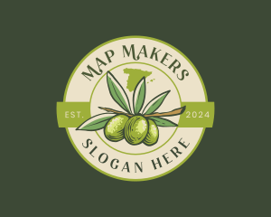 Spain Olive Tree logo design