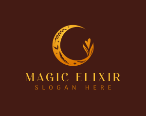 Magic Moon Floral logo design