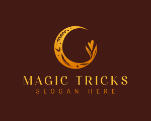 Magic Moon Floral logo design