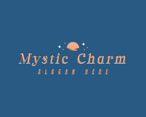 Mystical Night Moon logo design