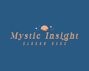 Mystical Night Moon logo design