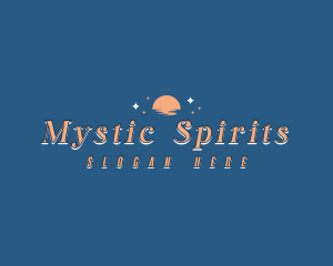 Mystical Night Moon logo design