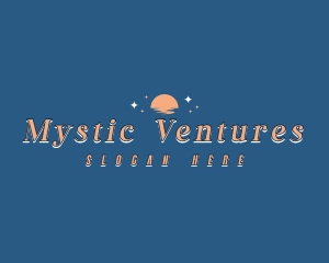 Mystical Night Moon logo design