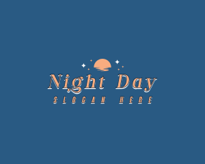 Mystical Night Moon logo design