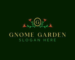 Floral Garden Lettermark logo design