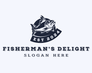 Marine Fishing Seafood logo