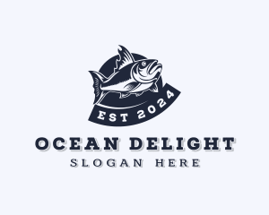 Marine Fishing Seafood logo
