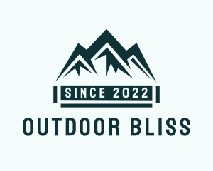 Outdoor Mountain Nature Park  logo design