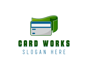 Credit Card Rebate Savings logo design